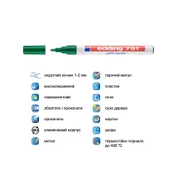 Маркер Edding Paint 1-2 мм круглий зелений (e-751/04) - Зображення 4