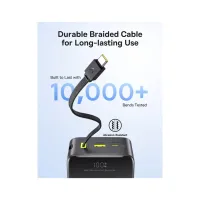 Батарея универсальная Baseus EnerFill FC51 Bipow2 Pro 30000mAh 22,5W build cab.USB-C black (E0028100) - Изображение 9