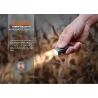 Ліхтар Fenix E03R V2.0 Blue (E03RV20BL) - 12