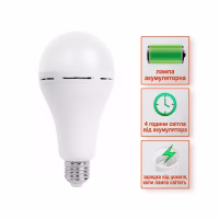 Лампочка Євросвітло Е27 LED SL-EBL-803 АС9W DC3W 6400К - Image 3