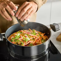 Сотейник Tefal Excellence+, з кришкою, 26см, чорний (E3337145) - Image 3
