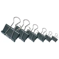 Биндер металлический Economix 19 мм 12 шт (E41004) - Изображение 2