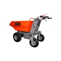 Візок вантажний GTM самохідний на колесах (дампер) 500кг/акк. 32Ah (E50M/32A) - 3