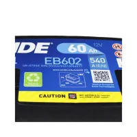 Акумулятор автомобільний EXIDE EXCELL 60Ah Н Ев (-/+) (540EN) (EB602) - 3