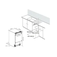 Посудомийна машина Edler EBD-4525P - Зображення 5