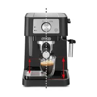 Ріжкова кавоварка еспресо DeLonghi EC260BK - Изображение 4