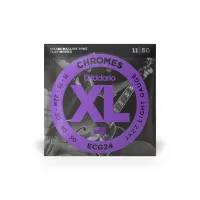 Струни для гітари D'Addario XL Chromes Jazz Light (11-50) (ECG24) - Зображення 1