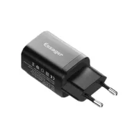 Зарядний пристрій Essager 1xUSB + 1xUSB-C PD30W black (ECTPQS-ZTB01) - Зображення 2