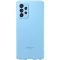 Чохол до мобільного телефона Samsung SAMSUNG Galaxy A52/A525 Silicone Cover Blue (EF-PA525TLEGRU) - Зображення 3
