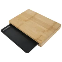 Дошка для нарізання Eurogold бамбук 33 х 23 х 4,3 7108200027 (ЕГ-7108200027) - 1