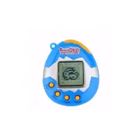 Інтерактивна іграшка UFT електронний вихованець Тамагочі в Яйці Динозавра Eggshell Game Blue (EggBlue) - 4