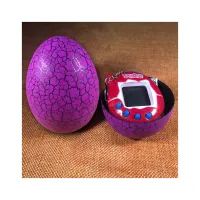 Інтерактивна іграшка UFT електронний вихованець Тамагочі в Яйці Динозавра Eggshell Game Purple (EggPurple) - 2