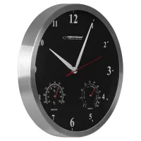 Настінний годинник Esperanza Wall Clock Washington 30 см Black (EHC008K) - 2
