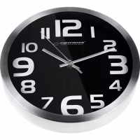 Настінний годинник Esperanza Wall Clock Zurich Black 25 см (EHC013K) - Image 2