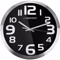 Настінний годинник Esperanza Wall Clock Zurich Black 25 см (EHC013K) - Image 1