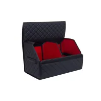 Сумка-органайзер EVAtech ECO M 30x30x50 см чорна з чорною ниткою (EHECEMBBBR) - 3