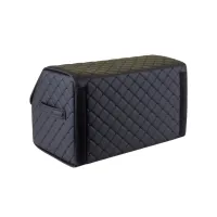 Сумка-органайзер EVAtech ECO M 30x30x50 см чорна з чорною ниткою (EHECEMBBBR) - 5