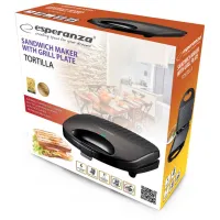 Сендвічниця Esperanza EKT009 - Зображення 4