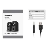 Акустична система REAL-EL S-405 USB Black (EL121100016) - 8