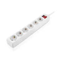 Мережевий фільтр живлення REAL-EL RS-6 Protect M 3m, white (EL122300033) - 6