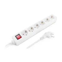 Мережевий фільтр живлення REAL-EL RS-6 Protect M 3m, white (EL122300033) - 7