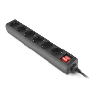 Мережевий фільтр живлення REAL-EL RS-6 Protect M 3m, black (EL122300034) - 4