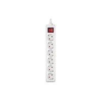 Мережевий фільтр живлення REAL-EL RS-6 Protect M 5m, white (EL122300035) - 2