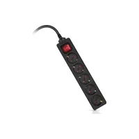 Мережевий фільтр живлення REAL-EL RS-PROTECT M 10m, black (EL122300037) - 10