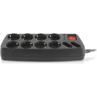 Мережевий фільтр живлення REAL-EL REAL-EL RS-10 Protect, 5m, black (EL122300040) - 4