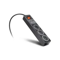 Мережевий подовжувач REAL-EL RS-3 USB CHARGE 1.8m, black (EL122500001) - 8