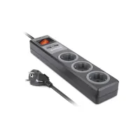 Мережевий подовжувач REAL-EL RS-3 USB CHARGE 1.8m, black (EL122500001) - 9