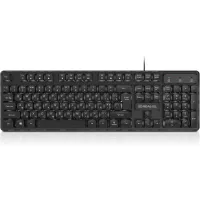 Клавіатура REAL-EL RK-7015 USB Black (EL123100049) - 1