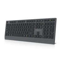 Клавіатура REAL-EL RK-715W Wireless/Bluetooth Black/Gray (EL123100051) - 4