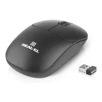 Мишка REAL-EL RM-313W Wireless Black (EL123200042) - 2