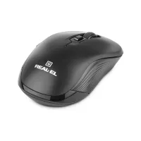 Мишка REAL-EL RM-331W Wireless Black (EL123200044) - 5