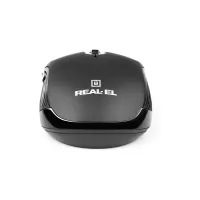 Мишка REAL-EL RM-331W Wireless Black (EL123200044) - 9