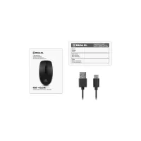 Мишка REAL-EL RM-455W Wireless/Bluetooth Black/Gray (EL123200047) - 11
