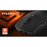 Мишка REAL-EL RM-460W Wireless/Bluetooth Black (EL123200048) - 11