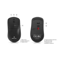 Мишка REAL-EL RM-317W Wireless Black (EL123200052) - 10
