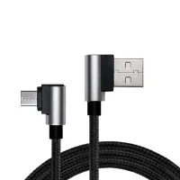 Дата кабель USB 2.0 AM to Micro 5P 1.0m Premium black REAL-EL (EL123500031) - 1