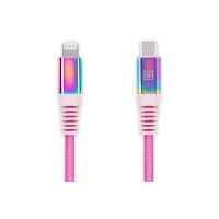 Дата кабель USB-C to Lightning 1.0m MFI Rainbow REAL-EL (EL123500054) - 6