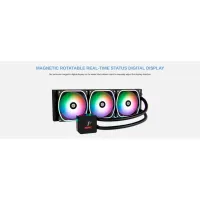 Система рідинного охолодження Enermax Aquafusion II 360 ARGB (ELC-AQFS360-SQA) - 8