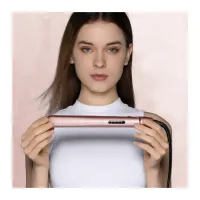 Вирівнювач для волосся Xiaomi Enchen Hair Curling Iron Enrollor Pink / White EU - Зображення 3