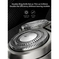 Електробритва Xiaomi Enchen Steel 3S Black/Gold - Зображення 7