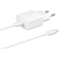 Зарядний пристрій Samsung USB-С 15W White + Cable USB-C 1m (EP-T1510XWEGEU) - 1