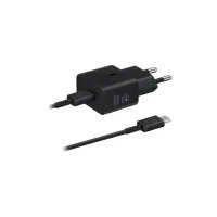 Зарядний пристрій Samsung 25W Power Adapter (w C to C Cable) Black (EP-T2510XBEGEU) - 1