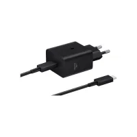 Зарядний пристрій Samsung 45W Compact Power Adapter (w C to C Cable) Black (EP-T4511XBEGEU) - 1