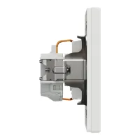 Розетка Schneider Electric ASFORA зі штор. біла (EPH2900221) - 3