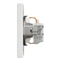 Розетка Schneider Electric ASFORA зі штор. біла (EPH2900221) - 4