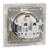 Розетка Schneider Electric ASFORA зі штор. біла (EPH2900221) - 7